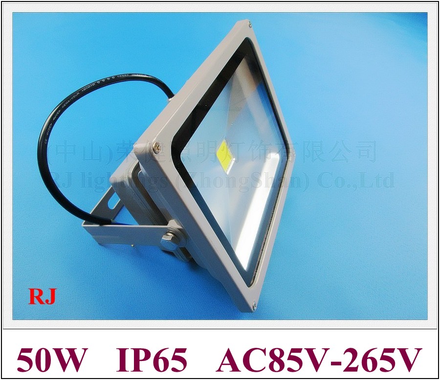 야외 LED 홍수 빛 램프 50W LED 광고 빛 투광 조명 50W 4000lm AC85-265V IP65 방수 알루미늄